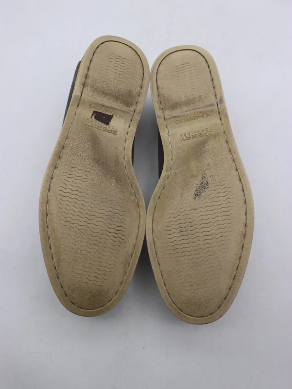 Sperry Gold Cup Top Sider Authentic 2 Eye Men's Size 11 M Gray Boat Shoes